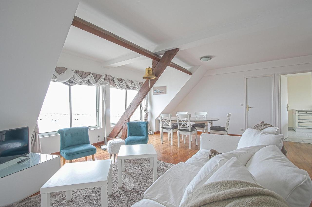 Cote Cottage Apt 3 Chambres Bien Equipee Vue Imprenable Sur Port Et Mer Etreham Εξωτερικό φωτογραφία